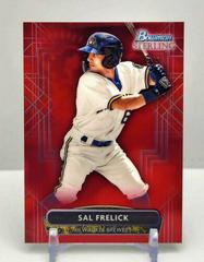 Sal Frelick [Red] Baseball Cards 2022 Bowman Sterling Prices