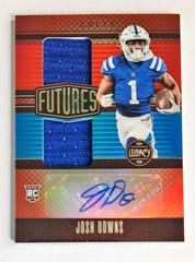 Josh Downs [Ruby] #FDA-25 Football Cards 2023 Panini Legacy Futures Dual Patch Autographs Prices