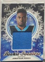 Jonathan Mingo #HS-JMI Football Cards 2023 Panini Donruss Rookie Holiday Sweater Prices