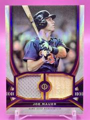 Joe Mauer [Purple] #3 Baseball Cards 2023 Topps Tribute Prices