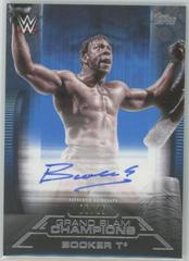 Booker T [Blue] Wrestling Cards 2021 Topps WWE Undisputed Grand Slam Champions Autographs Prices