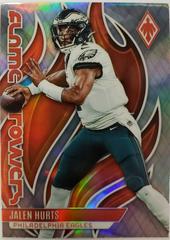 Jalen Hurts [Silver Seismic] #FLA-11 Football Cards 2023 Panini Phoenix Flame Throwers Prices