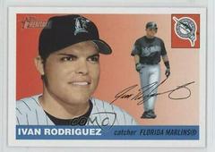 Ivan Rodriguez #416 Baseball Cards 2004 Topps Heritage Prices