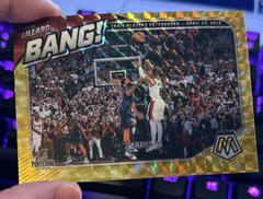 Damian Lillard [Reactive Yellow] #3 Basketball Cards 2020 Panini Mosaic Bang Prices