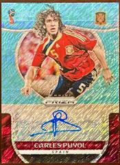 Carles Puyol [Blue Shimmer] Soccer Cards 2018 Panini Prizm World Cup Signatures Prices