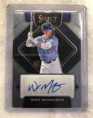 Whit Merrifield #S-WM Baseball Cards 2022 Panini Select Signatures Prices