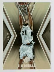 Tim Duncan Spectrum #78 Basketball Cards 2005 Spx Prices