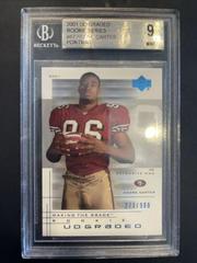 Andre Carter #87 Football Cards 2001 Upper Deck Graded Prices