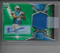 Eric Ebron [Green Refractor] #EE Football Cards 2014 Topps Platinum Autograph Rookie Patch Prices