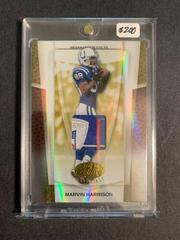 Marvin Harrison [Mirror Gold] #120 Football Cards 2007 Leaf Certified Materials Prices