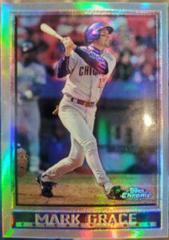 Mark Grace [Refractor] #168 Baseball Cards 1998 Topps Chrome Prices
