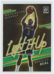 Bradley Beal [Green] Basketball Cards 2021 Panini Donruss Optic Light It Up Prices