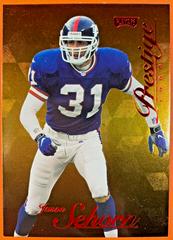 Jason Sehorn [Gold] #77 Football Cards 1998 Playoff Prestige Prices
