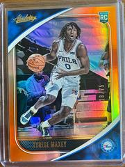 Tyrese Maxey [Orange] #78 Basketball Cards 2020 Panini Absolute Memorabilia Prices