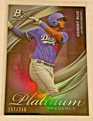 Keibert Ruiz #PP-13 Baseball Cards 2019 Bowman Platinum Presence Prices