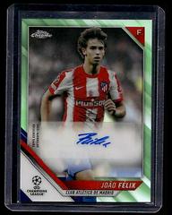 Joao Felix [Neon Green Refractor] #CA-JF Soccer Cards 2021 Topps Chrome UEFA Champions League Autographs Prices