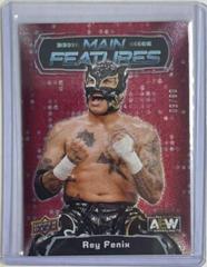 Rey Fenix [Red] Wrestling Cards 2022 Upper Deck AEW Main Features Prices