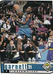 Kevin Garnett Basketball Cards 1998 UD Choice Prices