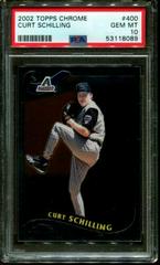 Curt Schilling #400 Baseball Cards 2002 Topps Chrome Prices