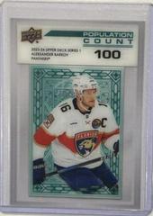 Aleksander Barkov [100] #PC-13 Hockey Cards 2023 Upper Deck Population Count Prices