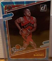 Scottie Barnes [Teal Laser] #4 Basketball Cards 2021 Panini Donruss The Rookies Prices
