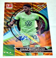 Omar Marmoush [Orange Wave] #BCA-OM Soccer Cards 2022 Topps Finest Bundesliga Autographs Prices
