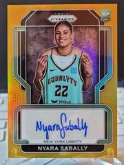 Nyara Sabally [Gold] #SG-NSB Basketball Cards 2022 Panini Prizm WNBA Signatures Prices