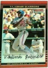 Vladimir Guerrero [Refractor] #57 Baseball Cards 2002 Bowman Chrome Prices