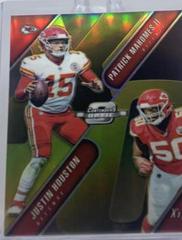 Patrick Mahomes II [Gold] #48 Football Cards 2018 Panini Contenders Optic Prices