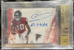 Calvin Ridley [Turquoise] #RA-CR Football Cards 2018 Panini Origins Rookie Autographs Prices