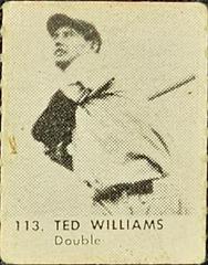 Ted Williams [Purple Back] Baseball Cards 1950 R423 Prices