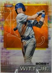 Bobby Witt Jr. [Orange Refractor] #15 Baseball Cards 2021 Bowman’s Best Prices