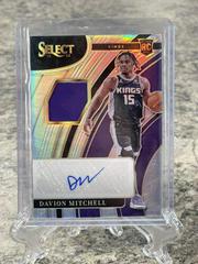 Davion Mitchell #RJ-DML Basketball Cards 2021 Panini Select Rookie Jersey Autographs Prices