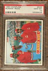 Runnin' Reds #625 Baseball Cards 1984 Donruss Prices