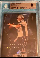Tom Brady [Black] #51 Football Cards 2004 SP Authentic Prices