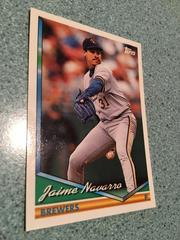 Jamie Navarro #679 Baseball Cards 1994 Topps Prices