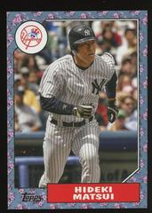 Hideki Matsui #87B-9 Baseball Cards 2022 Topps Japan Edition 1987 Cherry Tree Prices