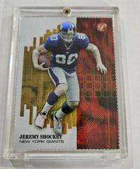 Jeremy Shockey [Gold Refractor] #124 Football Cards 2002 Topps Pristine Prices