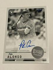 Pete Alonso [Autograph Black & White] #AS-PA Baseball Cards 2019 Topps Archives Snapshots Prices