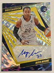 Maya Moore [Fractal] #AG-MMR Basketball Cards 2022 Panini Revolution WNBA Autographs Prices