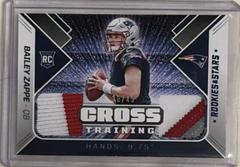 Bailey Zappe [Prime] #CT-BZ Football Cards 2022 Panini Rookies & Stars Cross Training Prices