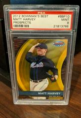 Matt Harvey Baseball Cards 2012 Bowman's Best Prospects Prices