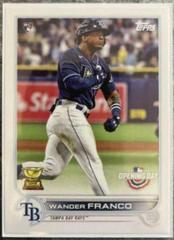 Wander Franco [SP Variation] Baseball Cards 2022 Topps Opening Day Prices