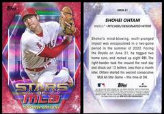 Shohei Ohtani [Red] Baseball Cards 2023 Topps Stars of MLB Prices