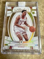 Johnny Davis [Gold] #12 Basketball Cards 2022 Panini Flawless Collegiate Prices