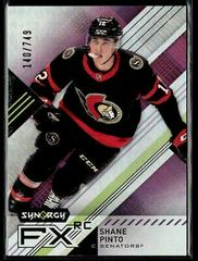 Shane Pinto Hockey Cards 2021 Upper Deck Synergy FX Rookies Prices