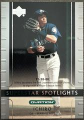Ichiro [Silver] #90 Baseball Cards 2002 Upper Deck Ovation Prices
