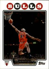 Dennis Rodman #168 Basketball Cards 2008 Topps Prices