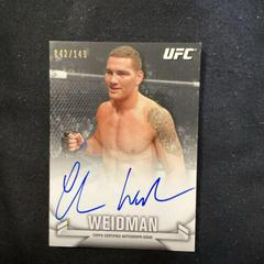 Chris Weidman [Red] Ufc Cards 2013 Topps UFC Knockout Autographs Prices