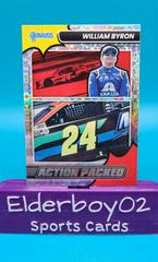 William Byron #8 Racing Cards 2022 Panini Donruss Nascar Action Packed Prices
